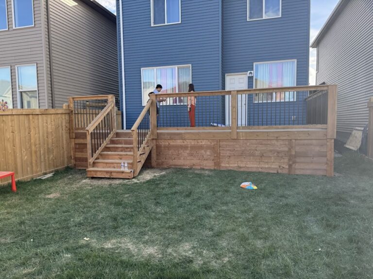 Wood Deck Installation