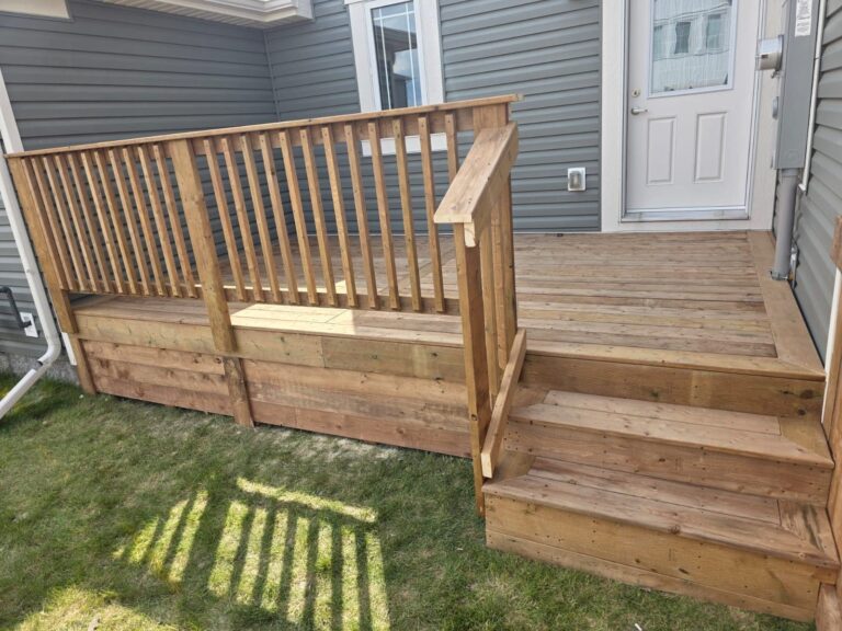 Deck Installation Edmonton