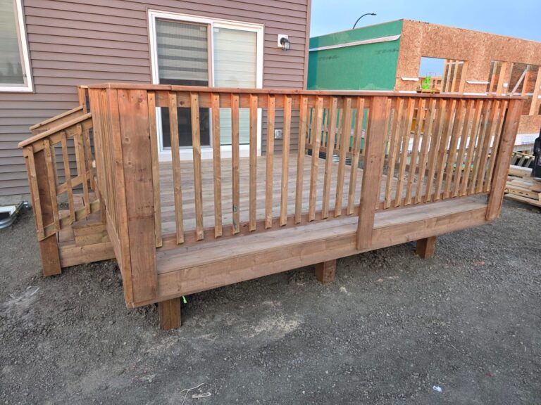 Outdoor Deck Construction
