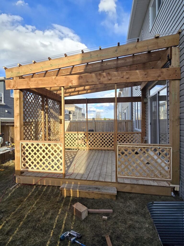 Backyard Deck Upgrade