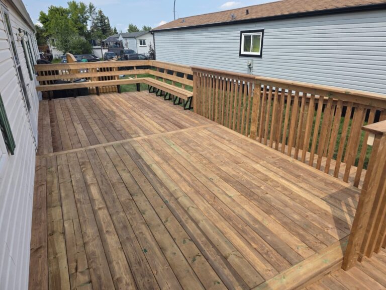 Elevated Deck Build
