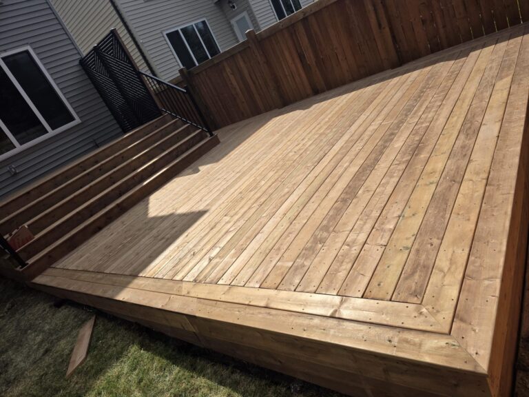 Deck Framing Project