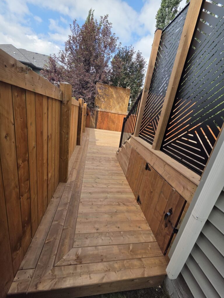 Glass Railing Deck