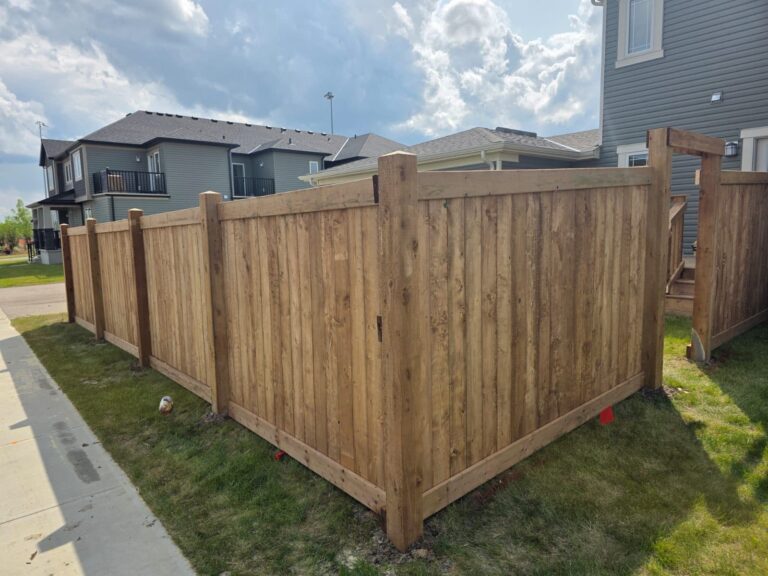 Fence Installation Edmonton