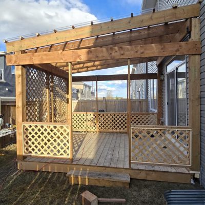 Backyard Deck Upgrade