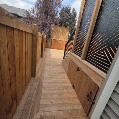 Glass Railing Deck